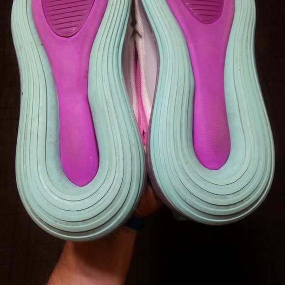 Nike Air Max 720 Women's 10  Athletic Running  Jogging Walking Low Pink Purple - Picture 14 of 16